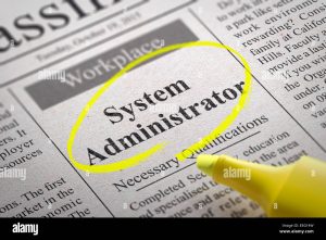administrateur systeme